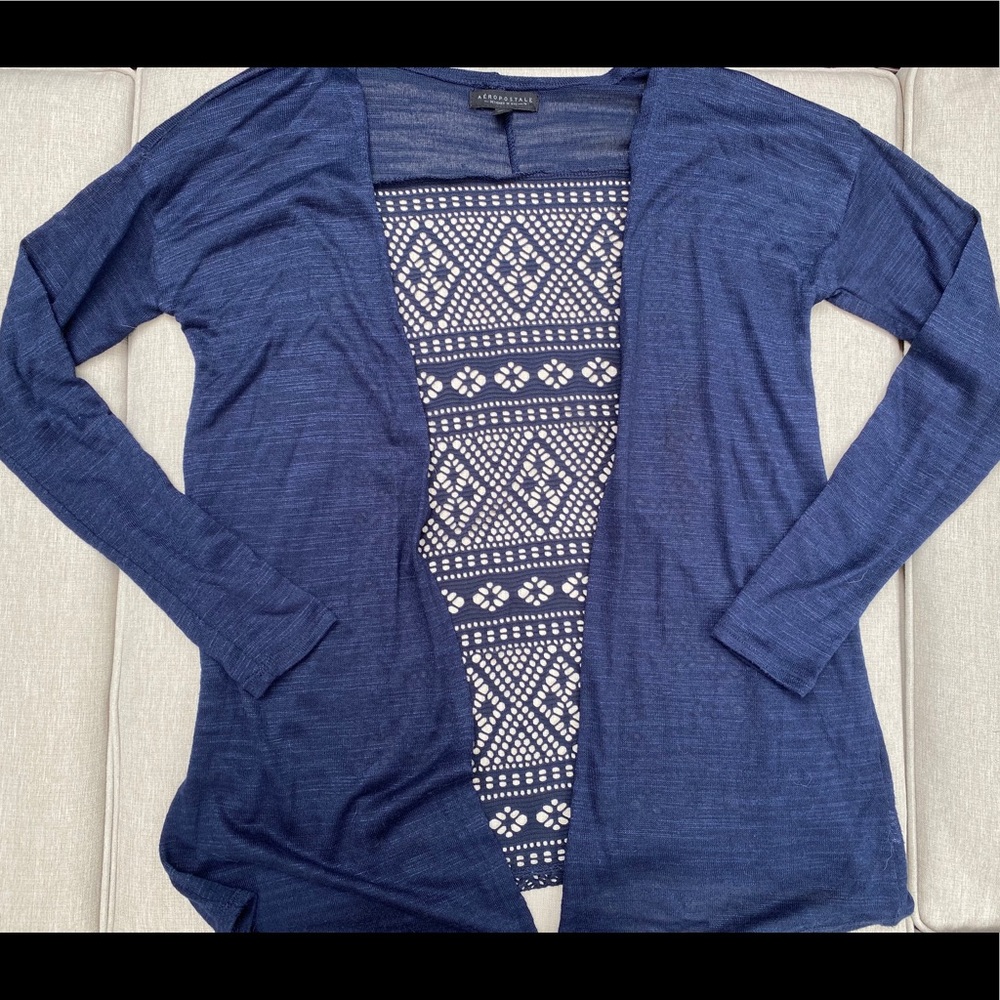 Aeropostale Long-Sleeve Cardigan